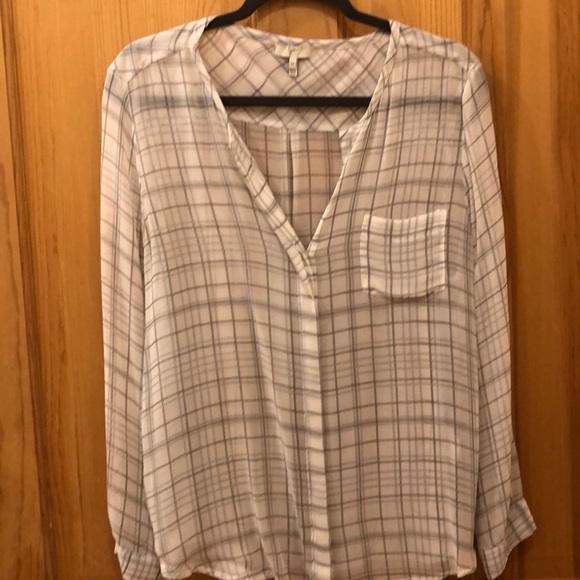 Joie Tops - Joie Sheer Blouse Joie Tops - Joie Sheer Blouse